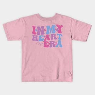 In My Heart era groovy Heart Sign Lover Womens Kids T-Shirt